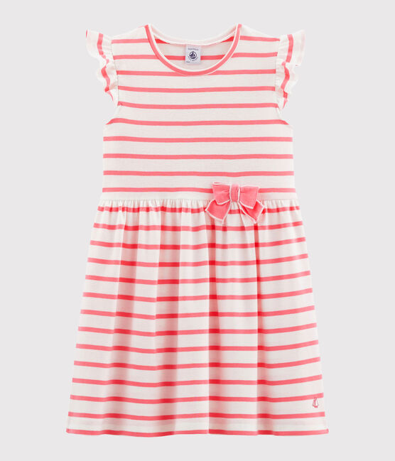 Vestido de niña blanco MARSHMALLOW/rosa CUPCAKE