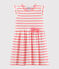 Vestido de niña blanco MARSHMALLOW/rosa CUPCAKE