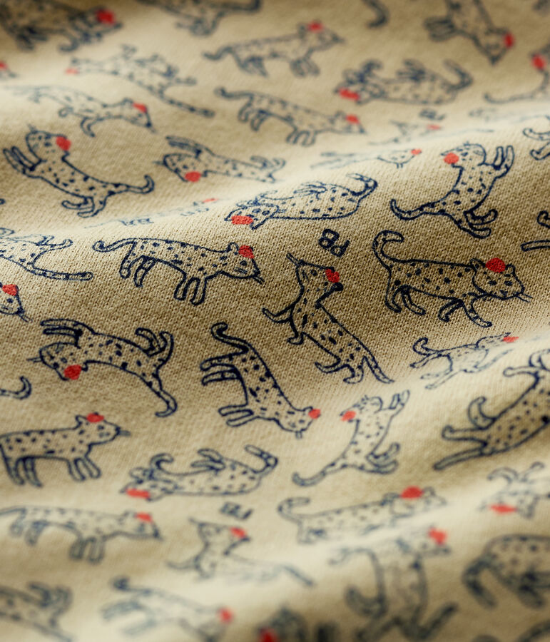 Mono de mulet&oacute;n de beb&eacute;. beige JERRYCAN/ MULTICO