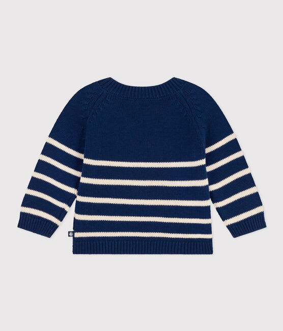 Jersey de algodón de bebé azul MEDIEVAL/ AVALANCHE