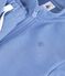 Conjunto de sudadera y pantal&oacute;n de algod&oacute;n liso para beb&eacute; azul