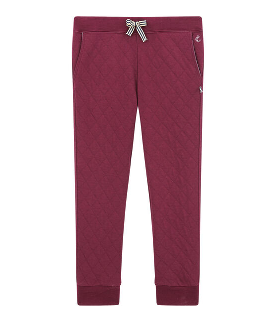 Pantalón para niño en túbico acolchado violeta OGRE