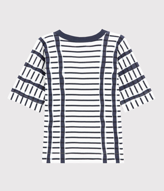 Camiseta blanco MARSHMALLOW/azul SMOKING