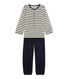 Pijama de terciopelo para niña