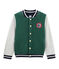 Chaqueta teddy de niño verde SOUSBOIS