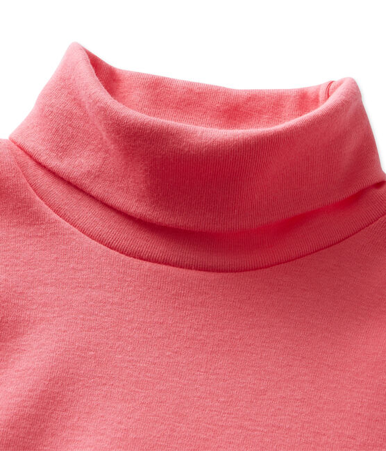 Sous pull enfant uni rosa Gelato