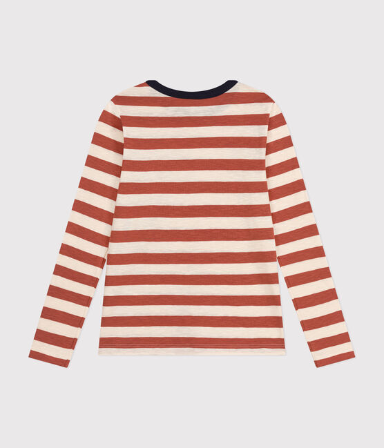 Camiseta LA RECTA de algodón con cuello redondo para mujer FAMEUX/ AVALANCHE