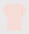 Camiseta serigrafiada para niña rosa MINOIS