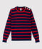 Jersey marinero de algodón de mujer azul SMOKING/rojo TERKUIT