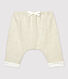 Pantalón de bebé de franela de algodón orgánico