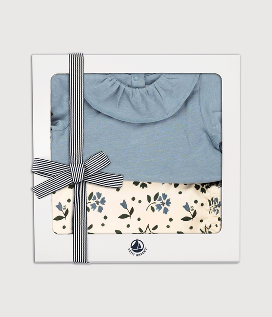 Estuche de regalo con blusa y pantalón para bebé variante 1