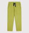 Pantal&oacute;n infantil de algod&oacute;n verde