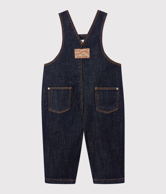 Peto largo para bebé niño azul JEAN
