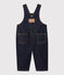 Peto largo para bebé niño azul JEAN