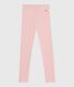 Leggings infantiles de algodón liso