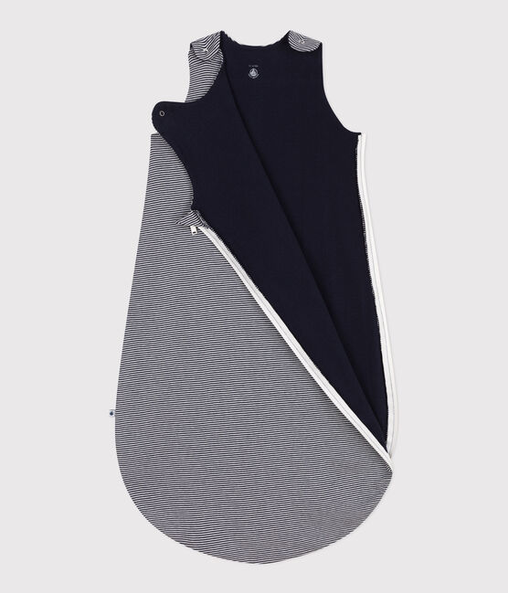 Saco de dormir para bebé de algodón a rayas TOG 0.5 azul SMOKING/blanco MARSHMALLOW
