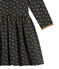 Vestido para niña negro CITY/amarillo DORE