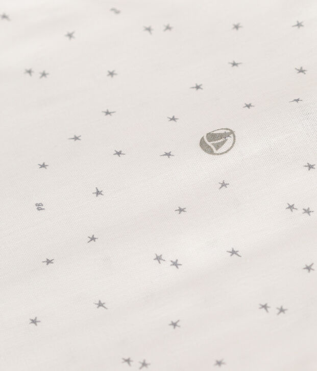 Saco para beb&eacute; de algod&oacute;n estampado TOG 1 blanco/gris