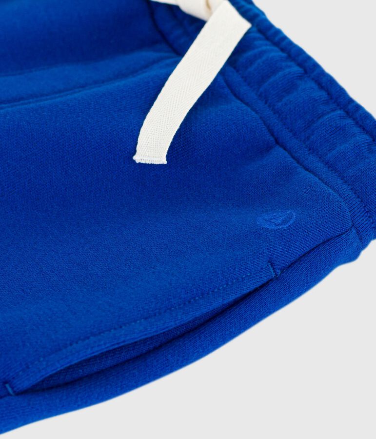 Pantal&oacute;n infantil de jogging liso de algod&oacute;n azul OLYMPIC