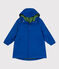 Chubasquero infantil largo y bicolor azul SURF/ PALMERAIE