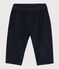 Pantalón de pana para bebé azul SMOKING