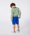 Jersey infantil de algodón a rayas verde PALMERAIE/ AVALANCHE