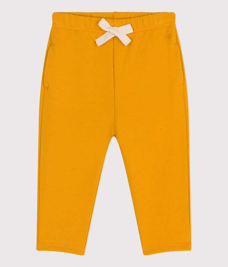 Pantal&oacute;n de mulet&oacute;n de beb&eacute; amarillo BOUDOR