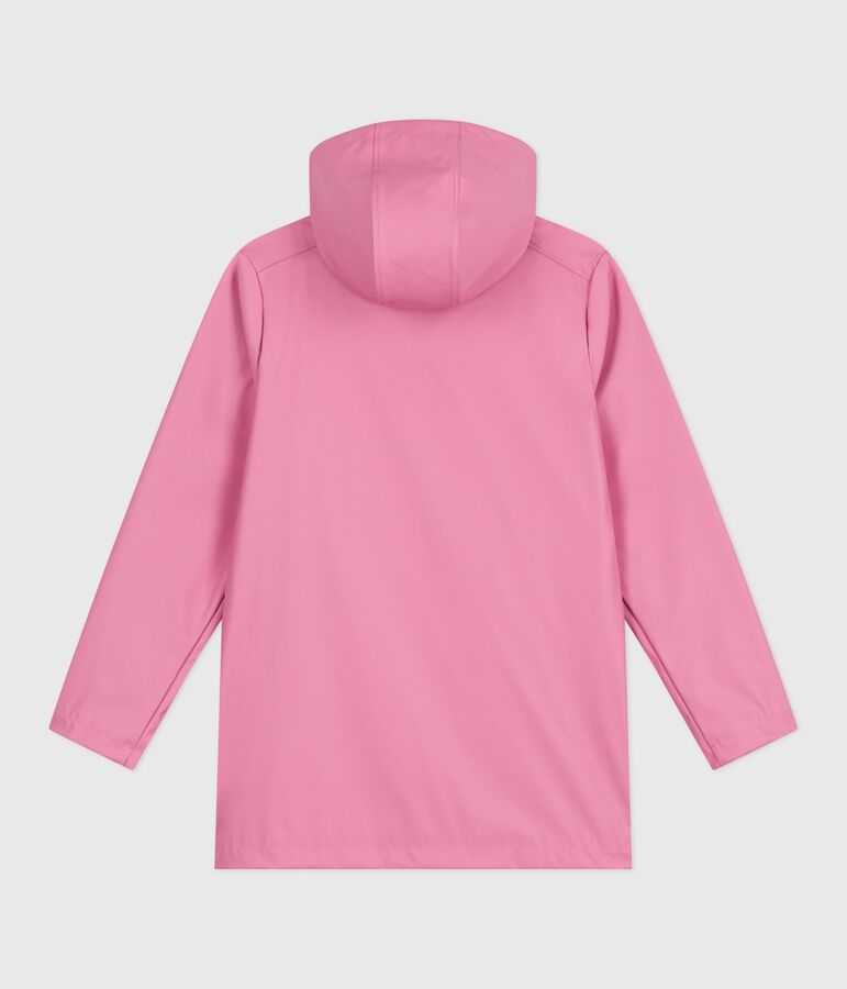 Chubasquero ic&oacute;nico unisex rosa