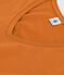 Camiseta de algodón Le Droit con cuello de pico para mujer marron ECUREUIL