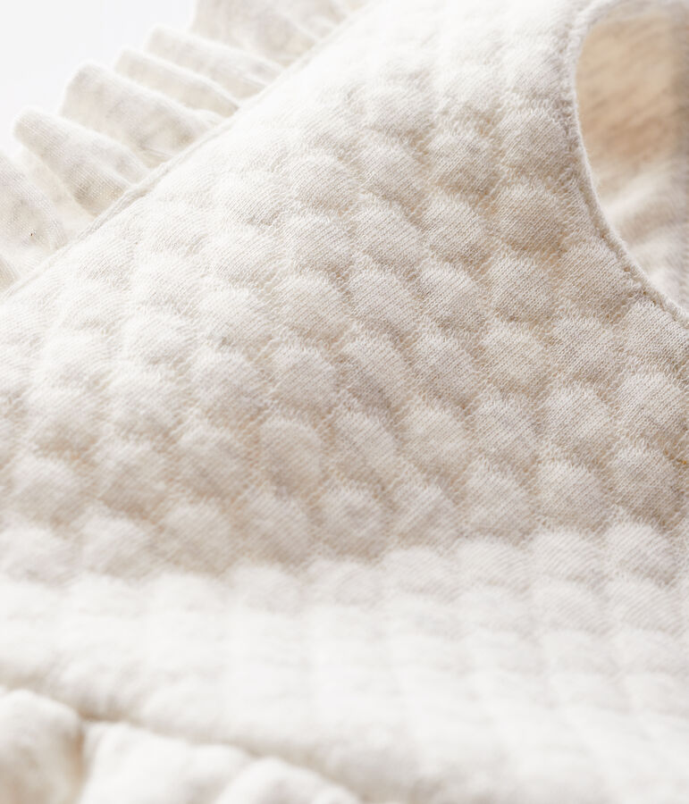 Peto largo para beb&eacute; ni&ntilde;a beige