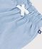 Pantal&oacute;n de chambray para beb&eacute; azul