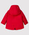 Parka semi larga para bebé niño rojo TERKUIT