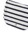 Bolso bandolera a rayas blanco MARSHMALLOW/azul SMOKING