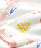 Pelele de bebé con estampado de París de algodón blanco MARSHMALLOW/blanco MULTICO