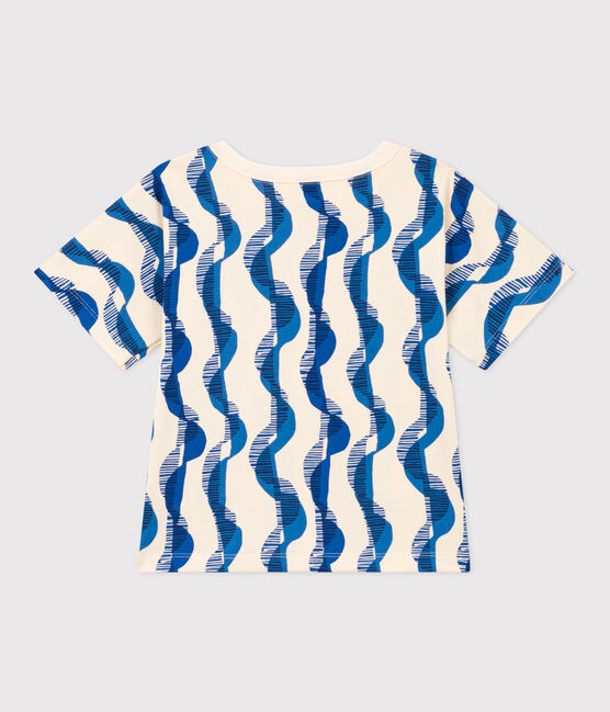Camiseta de algodón de manga corta para niña blanco AVALANCHE/ MULTICO