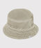 Gorro vaquero liso para bebé verde MARECAGE