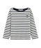 Jersey marinero icónico para niño beige COQUILLE/azul SMOKING