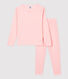 Pijama liso de niña/niño algodón y lyocell