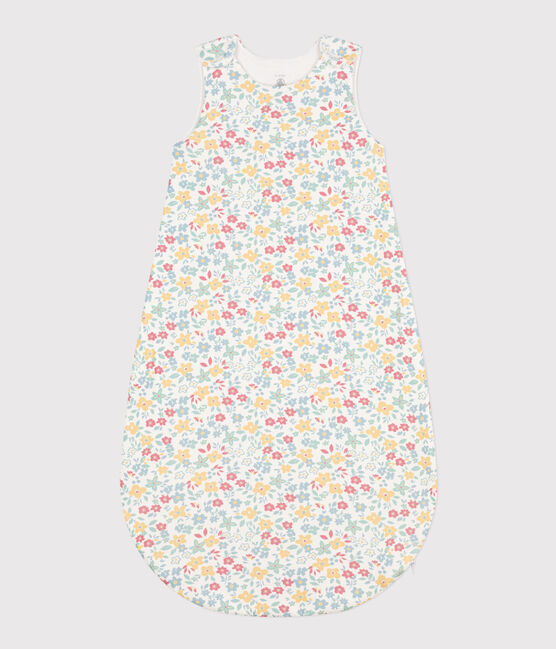 Saco de algodón con flores TOG 2 blanco MARSHMALLOW/blanco MULTICO