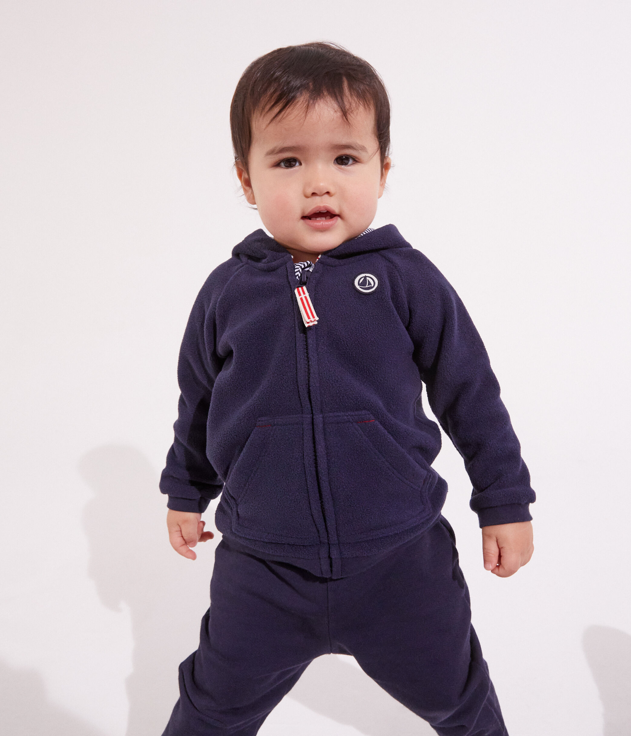 Sudadera de tejido polar para bebé ABYSSE | Petit Bateau
