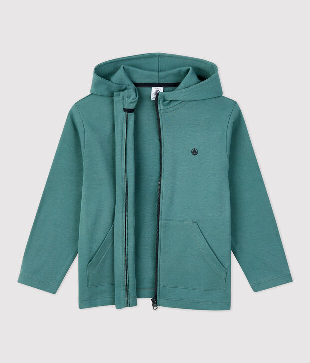 Sudadera con capucha para ni&ntilde;o/ni&ntilde;a verde