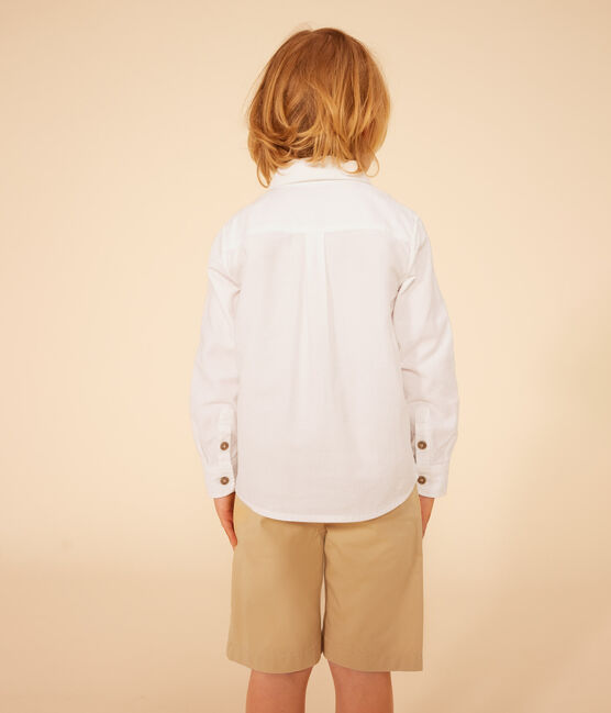 Camisa de niño blanco ECUME
