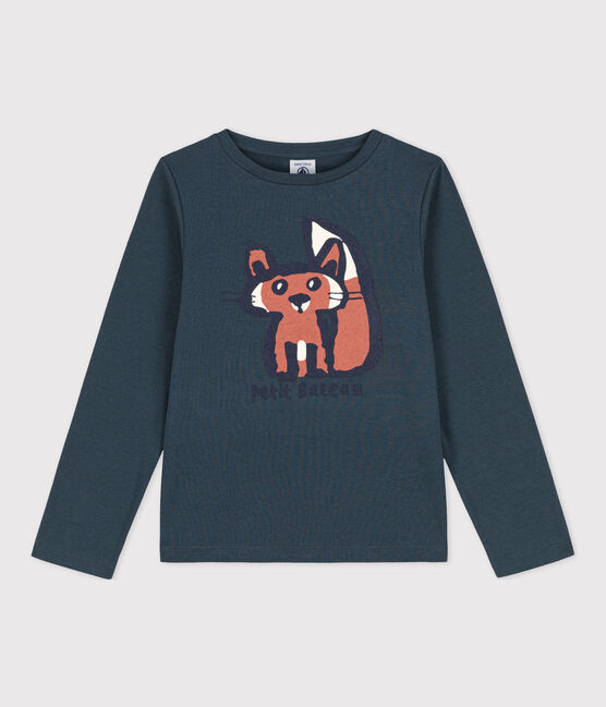 Camiseta de algodón de manga larga de niña/niño DUCKY