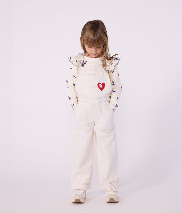 Peto infantil de tejido denim liso MILK