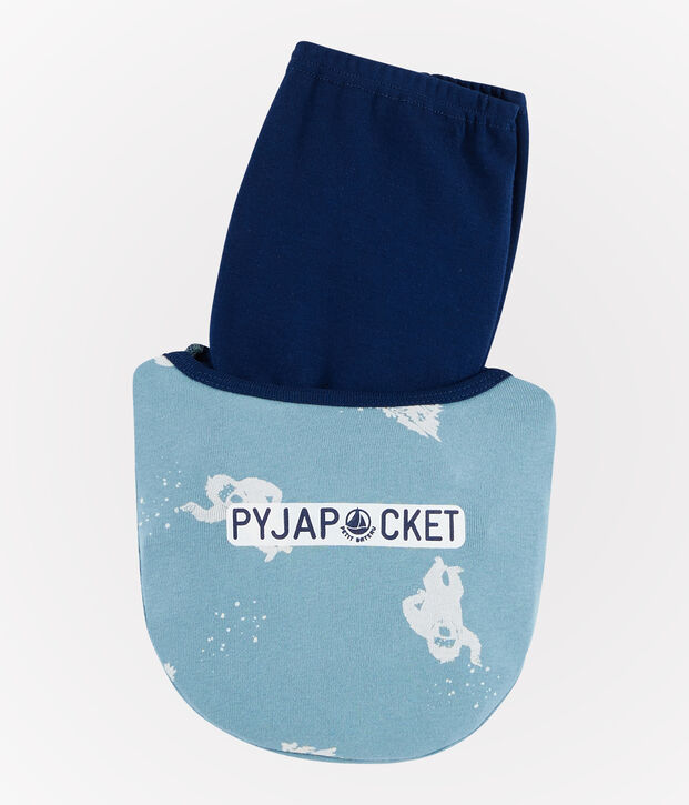 Par de pijamas para ni&ntilde;o de tejido acanalado multicolor