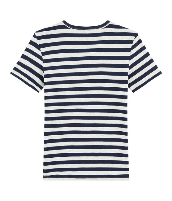 Camiseta icónica para mujer azul SMOKING/gris BELUGA