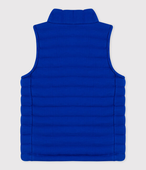 Chaleco de tejido tubular acolchado de niña/niño azul SURF