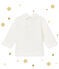 Polo liso para bebé niño blanco MARSHMALLOW