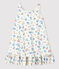 Vestido sin mangas de algodón de niña blanco MARSHMALLOW/blanco MULTICO