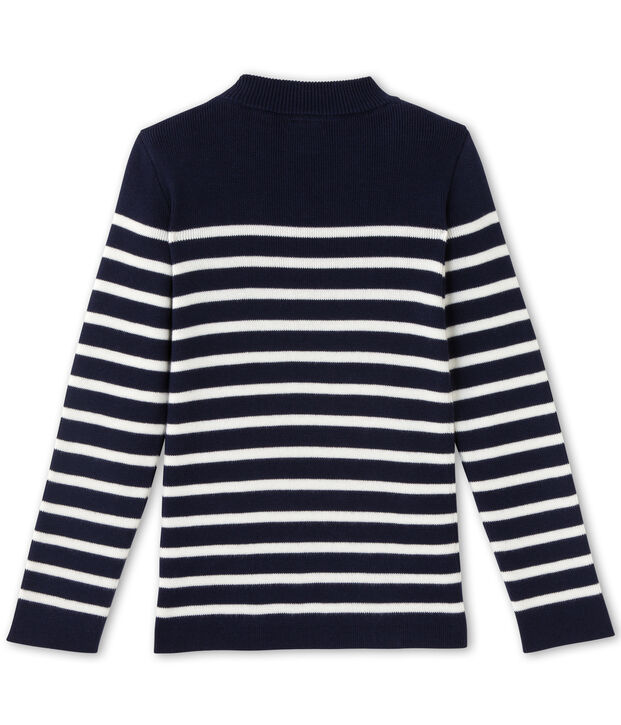 Jersey para ni&ntilde;o azul/blanco